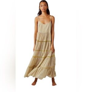FREE PEOPLE Midnight Dance Maxi Slip Dress Women’s Small NWT